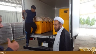  نماينده بِعثه رهبري در كاظمين از آشپزخانه مركزي بازديد كرد