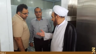  نماينده بِعثه رهبري در كاظمين از آشپزخانه مركزي بازديد كرد