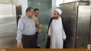  نماينده بِعثه رهبري در كاظمين از آشپزخانه مركزي بازديد كرد