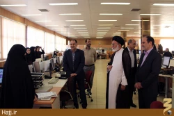 بازديدنماينده ولي فقيه در امور حج و زيارت از ايرنا +عكس
