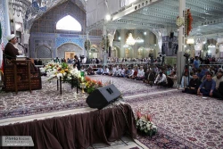 مراسم جشن ميلاد امام رضا (ع) در حرم رضوي با حضور توليت اعتاب مقدسه