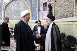 مراسم جشن ميلاد امام رضا (ع) در حرم رضوي با حضور توليت اعتاب مقدسه