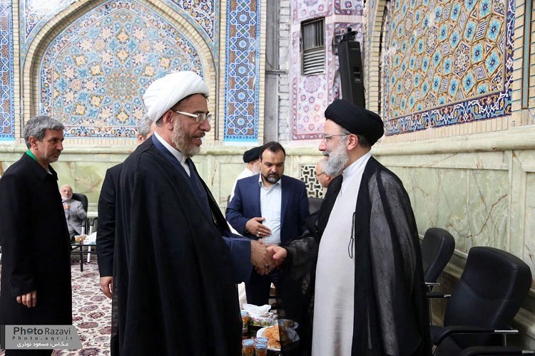 مراسم جشن ميلاد امام رضا (ع) در حرم رضوي با حضور توليت اعتاب مقدسه