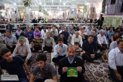 مراسم جشن ميلاد امام رضا (ع) در حرم رضوي با حضور توليت اعتاب مقدسه