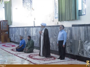 ديدار نماينده بِعثه‌ مقام معظم رهبري با توليت حرم طفلان مسلم(ع)