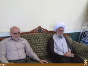 ديدار نماينده بِعثه‌ مقام معظم رهبري با توليت حرم طفلان مسلم(ع)