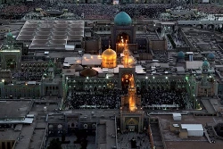 تشرف ۱۵۶۰ زيارت اولي به مشهد در روز ميلاد امام رضا(ع)