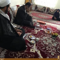 خادمان امام رضا(ع) با خانواده شهيدان منا در مازندران ديدار كردند