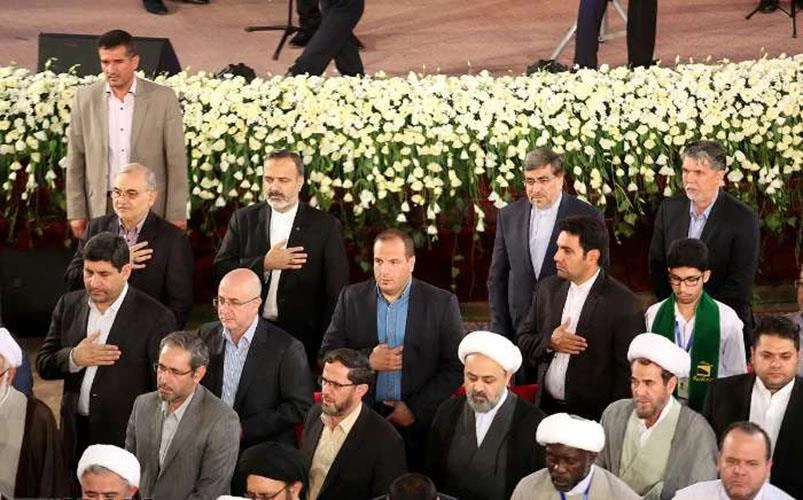 مراسم اختتاميه چهاردهمين جشنواره بين المللي امام رضا (ع) در مشهد 
