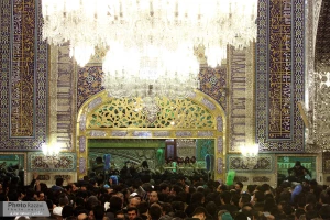 تشرف جمعی ازمجاهدان یمنی به حرم مطهر امام رضا(ع)