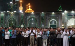 مشهدالرضا  در شب  و روز شهادت حضرت جواد الائمه(ع)