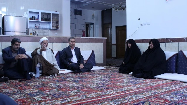 دلجويي از خانواده معظم شهداي منا استان چهارمحال وبختياري 