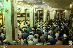 عزاداري زائران ايراني در سرداب حرم ساقي كربلا