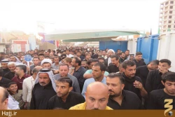 مراسم تعويض پرچم حرم مطهر امام حسين(ع) +تصاوير