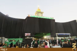 مراسم تعويض پرچم حرم مطهر امام حسين(ع) +تصاوير