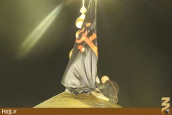 مراسم تعويض پرچم حرم مطهر امام حسين(ع) +تصاوير