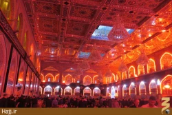 مراسم تعويض پرچم حرم مطهر امام حسين(ع) +تصاوير