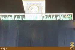 مراسم تعويض پرچم حرم مطهر امام حسين(ع) +تصاوير