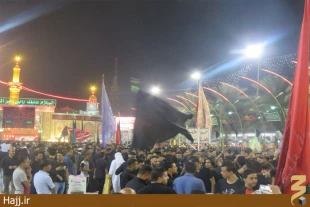 شب دوم محرم در كربلا  گزارش تصويري