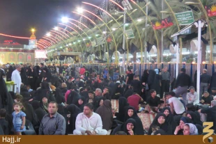 شب سوم محرم در كربلا  گزارش تصويري