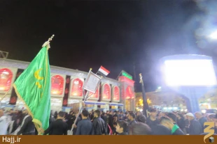 شب سوم محرم در كربلا  گزارش تصويري