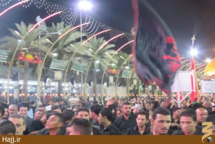 شب سوم محرم در كربلا  گزارش تصويري