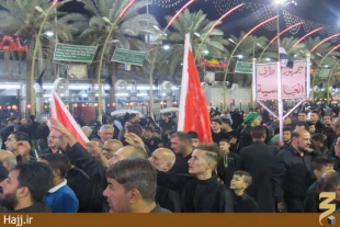 شب سوم محرم در كربلا  گزارش تصويري