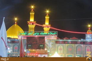 شب سوم محرم در كربلا  گزارش تصويري
