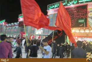 شب سوم محرم در كربلا  گزارش تصويري