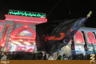 شب سوم محرم در كربلا  گزارش تصويري