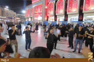 شب چهارم محرم در كربلا  گزارش تصويري