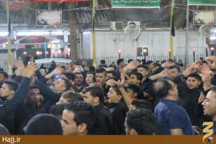 شب چهارم محرم در كربلا  گزارش تصويري