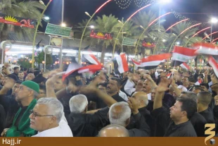 شب چهارم محرم در كربلا  گزارش تصويري
