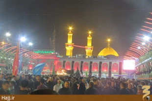 شب چهارم محرم در كربلا  گزارش تصويري