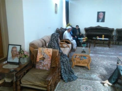 دلجويي از خانواده هاي معظم شهداي منا دراصفهان