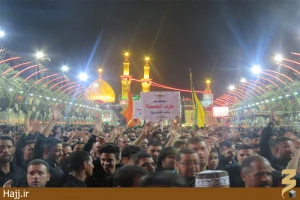 شب نهم محرم، شب تاسوعا در کربلا  گزارش تصویری