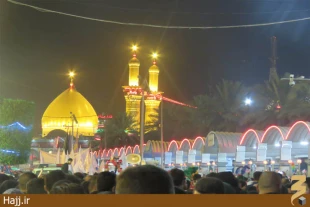 شب نهم محرم، شب تاسوعا در كربلا  گزارش تصويري