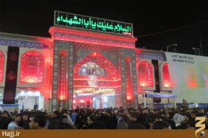 شب نهم محرم، شب تاسوعا در کربلا  گزارش تصویری