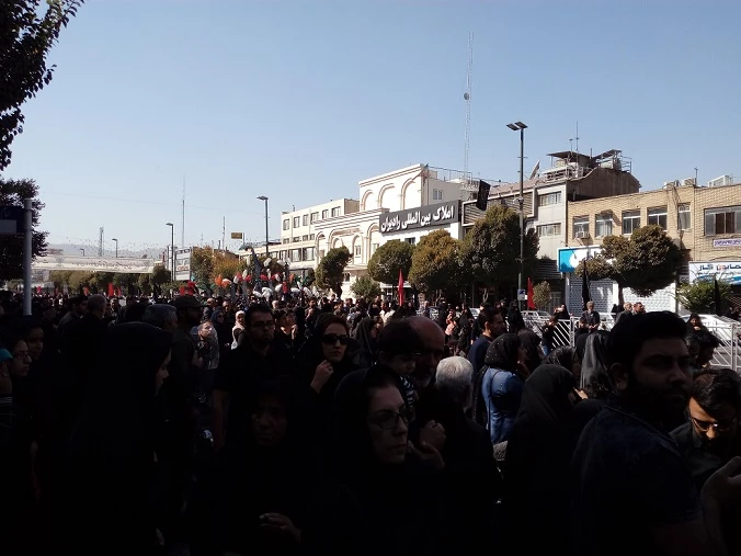 مشهدالرضا درتاسوعا و عاشوراي حسيني 