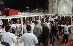مشهدالرضا درتاسوعا و عاشوراي حسيني 