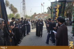 حركت دسته عزاداري موكب امام رضا(ع) دركاظمين