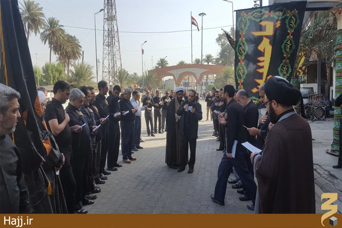 حركت دسته عزاداري موكب امام رضا(ع) دركاظمين