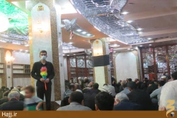 عزاداري زائران ايراني در سرداب علقمي حرم حضرت ابوالفضل