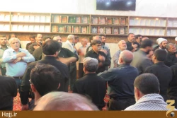 عزاداري زائران ايراني در سرداب علقمي حرم حضرت ابوالفضل