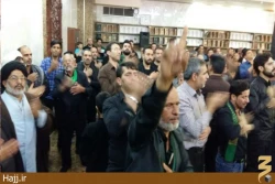 برگزاري مراسم سخنراني و مداحي در سرداب علقمي