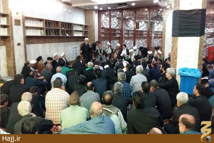 برگزاري مراسم سخنراني و مداحي در سرداب علقمي