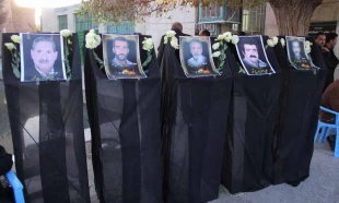 پيكر زائران اربعين حسيني در يزد تشييع شد+تصاوير