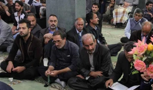 پيكر زائران اربعين حسيني در يزد تشييع شد+تصاوير
