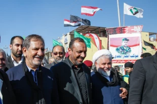 حضور معاون اول رئيس جمهور در پياده روي اربعين حسيني
