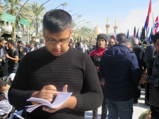 روايت تصويري زيارت امام حسين(ع) در روز اربعين